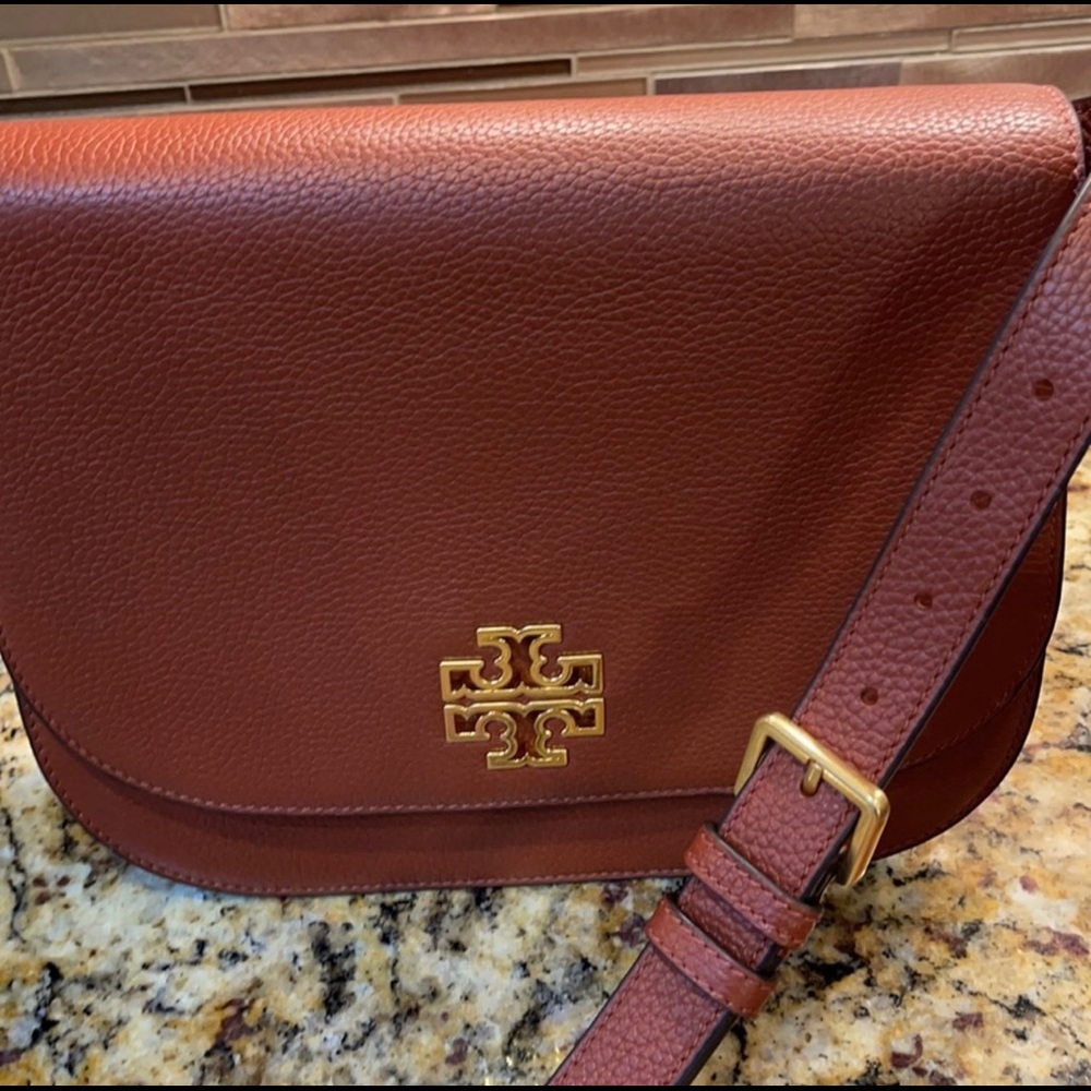 Tory Burch Britten Crossbody Saddle Bag